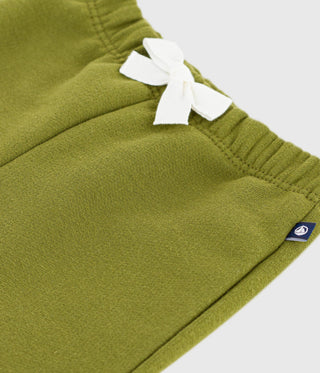 Babies' Plain Cotton Trousers