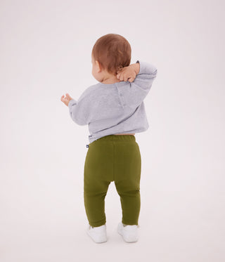 Babies' Plain Cotton Trousers
