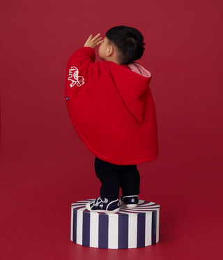 Babies' Horse Print Cotton Cape