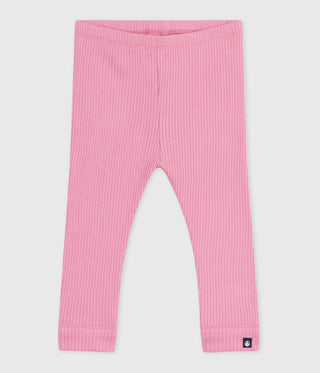 Babies' Plain Cotton Leggings