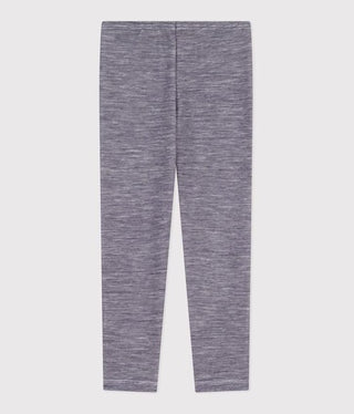 Children's Unisex Wool And Cotton Leggings