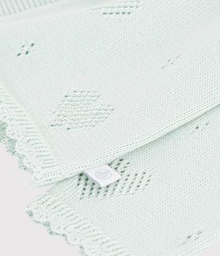 Babies' Cotton Cardigan with A Heart Pattern