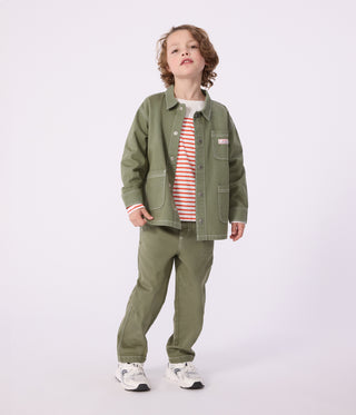 Children's Cotton Carpenter-Style Trousers