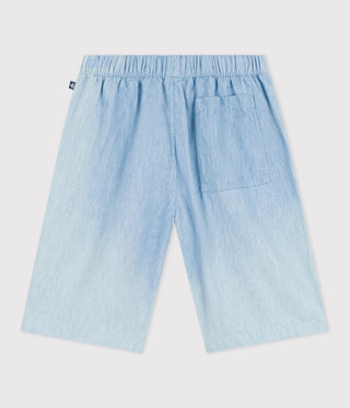 Children's Bermuda Shorts in Plain Cotton