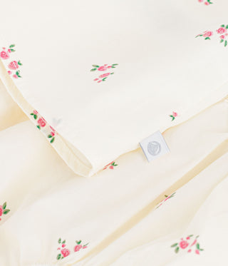 Babies' Cotton Dress with Bloomers, Printed with Flowers
