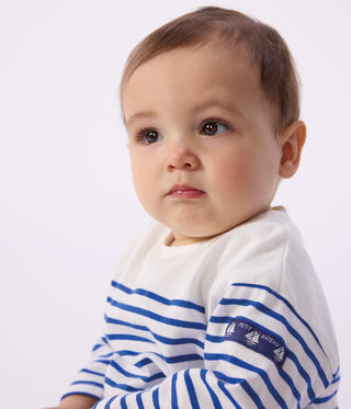 Babies' Long Sleeved Cotton Breton Top