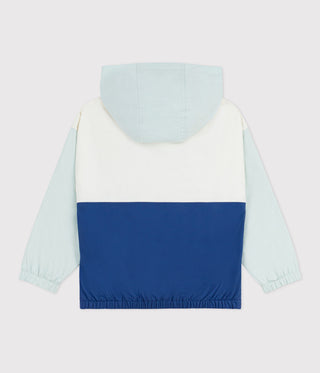 Children's Windbreaker with a Retractable Hood