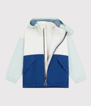 Children's Windbreaker with a Retractable Hood