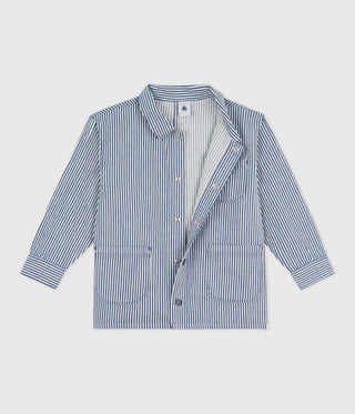 Boy's Stripy Cotton Jacket