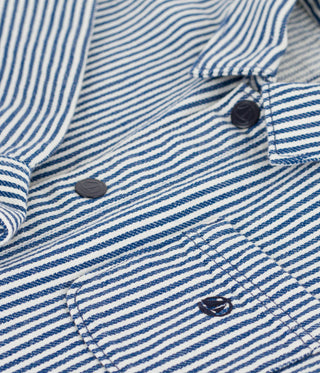 Boy's Stripy Cotton Jacket