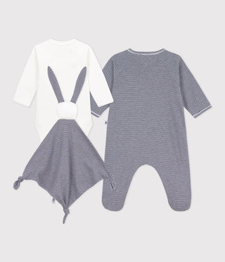 Babies' Stripy Cotton Gift Set