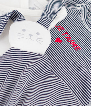Babies' Stripy Cotton Gift Set
