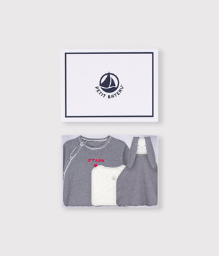 Babies' Stripy Cotton Gift Set