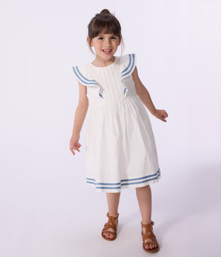 Girls' Sleeveless Cotton Dress