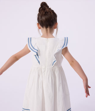 Girls' Sleeveless Cotton Dress