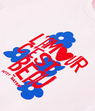 Babies' Short-Sleeved Patterned Cotton T-Shirt