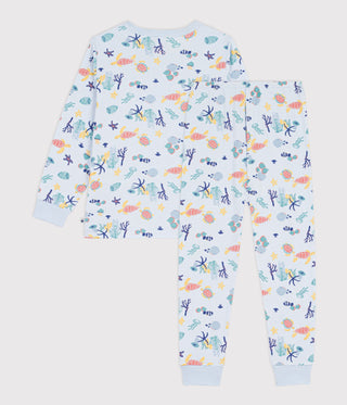 Children's Glow-in-The-Dark Printed Cotton Pyjamas