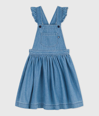 Children's Cotton Pinafore Dress Petit Bateau Children's Cotton Pinafore Dress Petit Bateau
