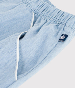 Girls' Plain Cotton Shorts