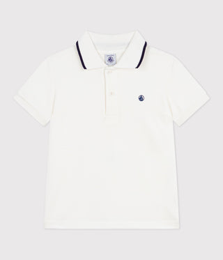 Children's Short-Sleeved Cotton Polo Shirt
