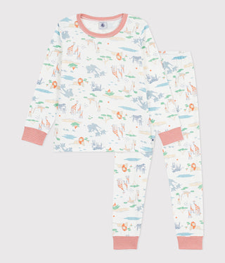 Children's Savannah Print Cotton Pyjamas