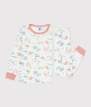 Children's Savannah Print Cotton Pyjamas