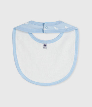 Babies' Whale-Print Cotton Bibs