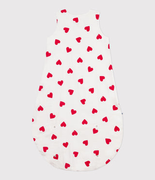 Babies' Tog 1 Heart-Patterned Cotton Sleeping Bag