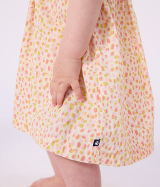 Babies' Sleeveless Printed Cotton Dress
