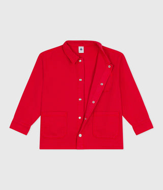 Children's Jacket in Plain Cotton