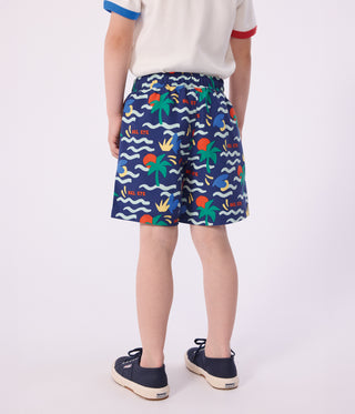 Boy's Printed Swim Shorts