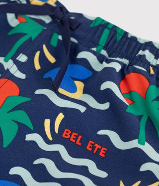Boy's Printed Swim Shorts