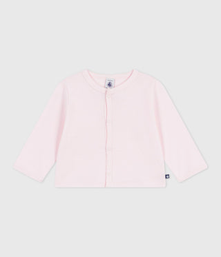 Babies' Plain Cotton Cardigan