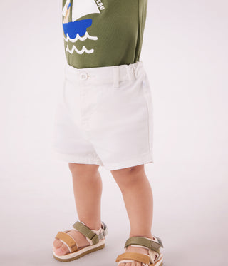 Babies' Plain Cotton Shorts