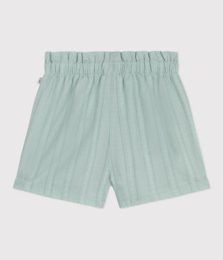 Babies' Plain Cotton Shorts