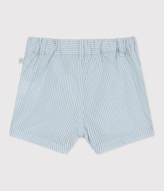 Babies' Stripy Cotton Shorts