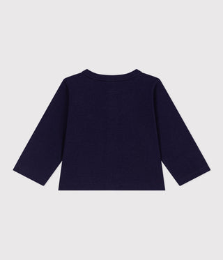 Babies' Plain Cotton Cardigan