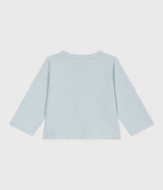 Babies' Plain Cotton Cardigan