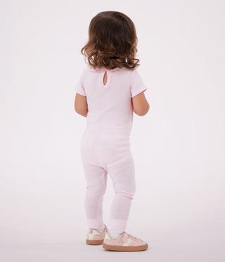 Babies' Plain Cotton Leggings
