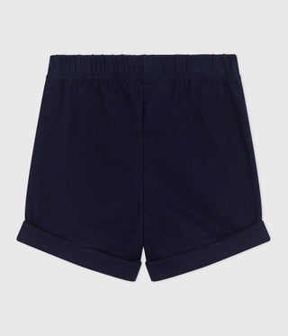 Babies' Plain Cotton Shorts