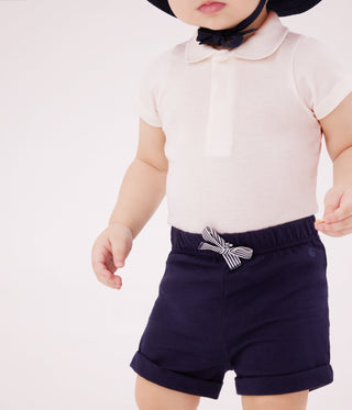 Babies' Plain Cotton Shorts