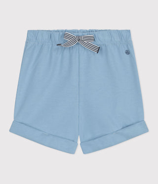Babies' Plain Cotton Shorts