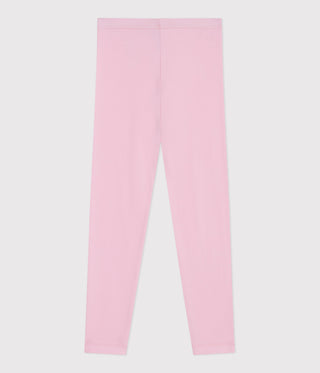 Girls' Plain Cotton Leggings