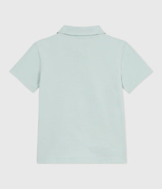 Children's Short-Sleeved Cotton Polo Shirt