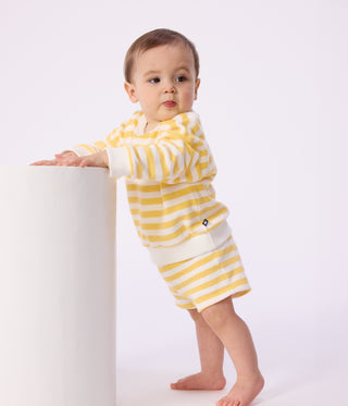 Babies' Stripy Terry Shorts