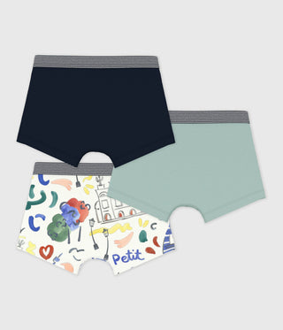 Boy's Opera Print Cotton Boxers - 3-Pack