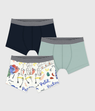 Boy's Opera Print Cotton Boxers - 3-Pack
