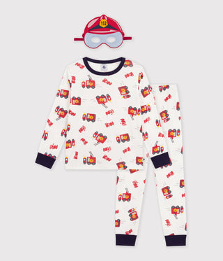 Children's Cotton Firefighter Costume Pyjamas