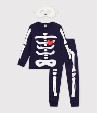 Children's Cotton Skeleton Costume Pyjamas
