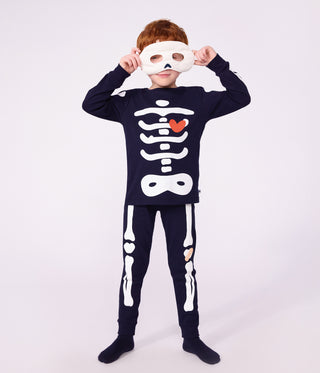 Children's Cotton Skeleton Costume Pyjamas